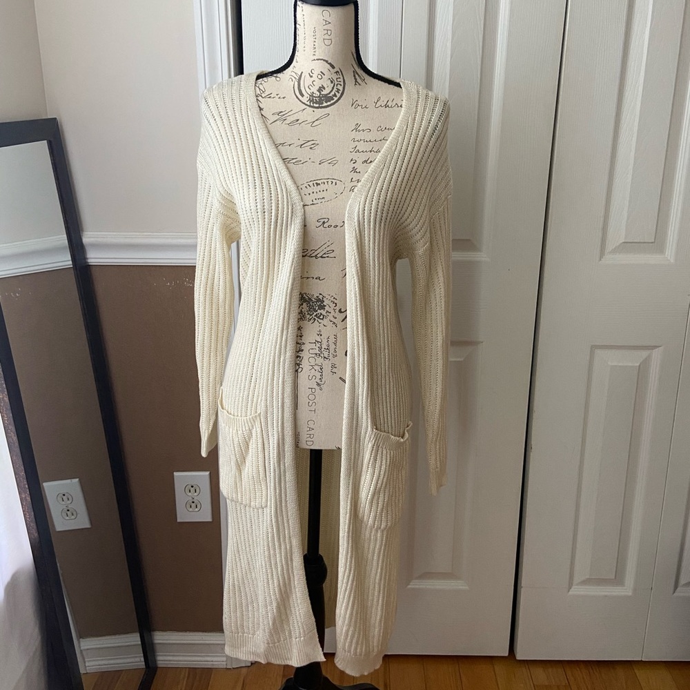 Long Knit Cardigan